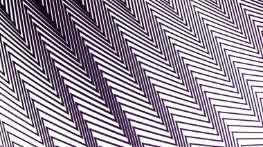 Cesur ve Şık Tasarımlar için Mor Zigzag Çizgili Çizgi Deseni Arkaplanı