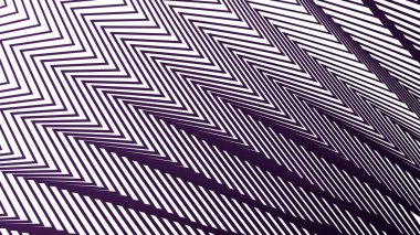 Cesur ve Şık Tasarımlar için Mor Zigzag Çizgili Çizgi Deseni Arkaplanı