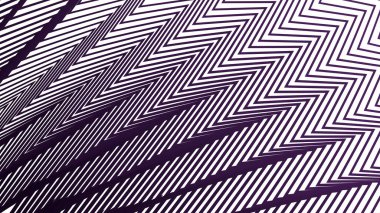 Cesur ve Şık Tasarımlar için Mor Zigzag Çizgili Çizgi Deseni Arkaplanı