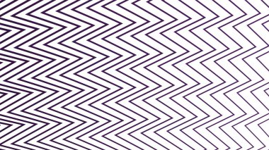 Cesur ve Şık Tasarımlar için Mor Zigzag Çizgili Çizgi Deseni Arkaplanı