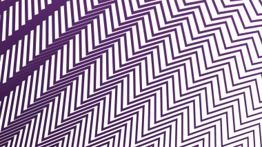 Cesur ve Şık Tasarımlar için Mor Zigzag Çizgili Çizgi Deseni Arkaplanı