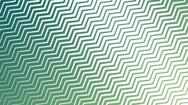 Taze ve Enerjik Tasarımlar için Yeşil Zigzag Çizgili Çizgi Deseni Arkaplanı