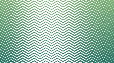 Taze ve Enerjik Tasarımlar için Yeşil Zigzag Çizgili Çizgi Deseni Arkaplanı