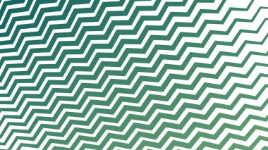 Taze ve Enerjik Tasarımlar için Yeşil Zigzag Çizgili Çizgi Deseni Arkaplanı