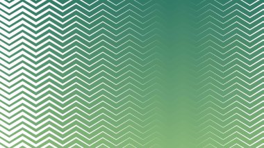 Taze ve Enerjik Tasarımlar için Yeşil Zigzag Çizgili Çizgi Deseni Arkaplanı