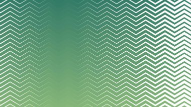 Taze ve Enerjik Tasarımlar için Yeşil Zigzag Çizgili Çizgi Deseni Arkaplanı