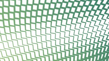 Taze ve Enerjik Tasarımlar için Yeşil Zigzag Çizgili Çizgi Deseni Arkaplanı