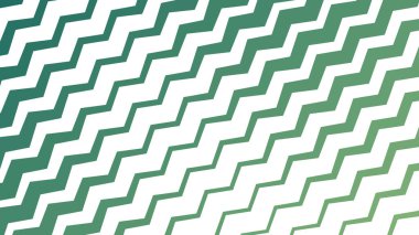 Taze ve Enerjik Tasarımlar için Yeşil Zigzag Çizgili Çizgi Deseni Arkaplanı