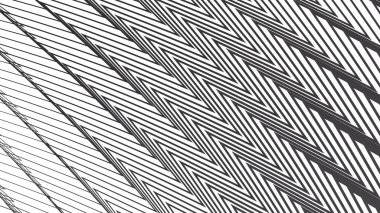 Gösterişli ve Minimalist Tasarımlar İçin Gri Zigzag Çizgili Çizgi Deseni Soyut Arkaplan