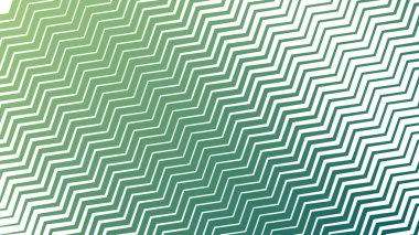 Taze ve Enerjik Tasarımlar için Yeşil Zigzag Çizgili Çizgi Deseni Arkaplanı