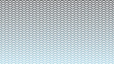 Mavi Çizgili Dalga Çizgisi Soyut Arka Gruplandırma