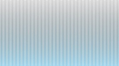 Mavi Çizgili Dalga Çizgisi Soyut Arka Gruplandırma