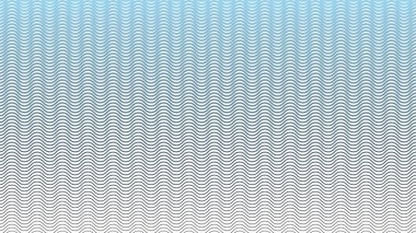 Mavi Çizgili Dalga Çizgisi Soyut Arka Gruplandırma