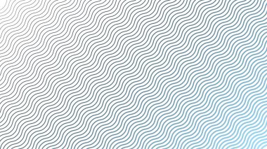 Mavi Çizgili Dalga Çizgisi Soyut Arka Gruplandırma