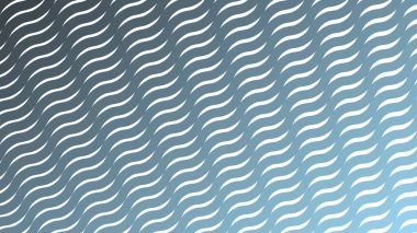 Mavi Çizgili Dalga Çizgisi Soyut Arka Gruplandırma