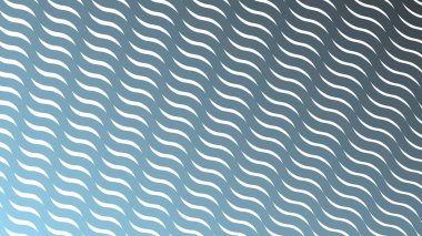 Mavi Çizgili Dalga Çizgisi Soyut Arka Gruplandırma