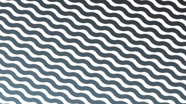 Mavi Çizgili Dalga Çizgisi Soyut Arka Gruplandırma