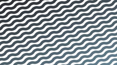 Mavi Çizgili Dalga Çizgisi Soyut Arka Gruplandırma