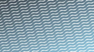 Mavi Çizgili Dalga Çizgisi Soyut Arka Gruplandırma