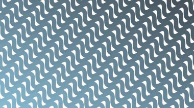 Mavi Çizgili Dalga Çizgisi Soyut Arka Gruplandırma