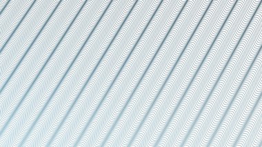 Mavi Çizgili Dalga Çizgisi Soyut Arka Gruplandırma