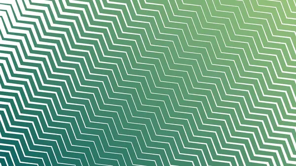 Taze ve Enerjik Tasarımlar için Yeşil Zigzag Çizgili Çizgi Deseni Arkaplanı
