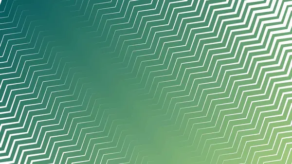 Taze ve Enerjik Tasarımlar için Yeşil Zigzag Çizgili Çizgi Deseni Arkaplanı