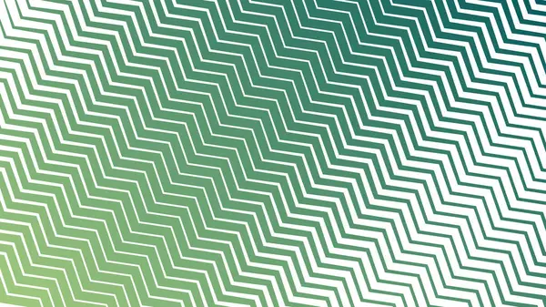 Taze ve Enerjik Tasarımlar için Yeşil Zigzag Çizgili Çizgi Deseni Arkaplanı