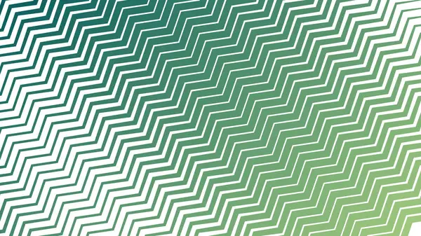 Taze ve Enerjik Tasarımlar için Yeşil Zigzag Çizgili Çizgi Deseni Arkaplanı