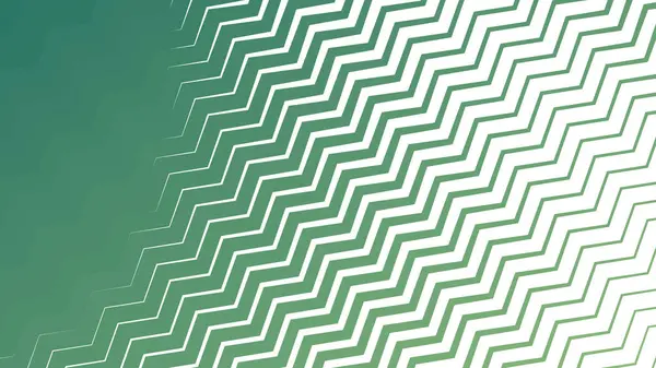 Taze ve Enerjik Tasarımlar için Yeşil Zigzag Çizgili Çizgi Deseni Arkaplanı