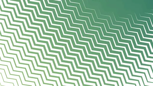 Taze ve Enerjik Tasarımlar için Yeşil Zigzag Çizgili Çizgi Deseni Arkaplanı