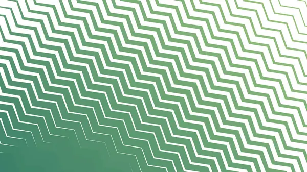 Taze ve Enerjik Tasarımlar için Yeşil Zigzag Çizgili Çizgi Deseni Arkaplanı