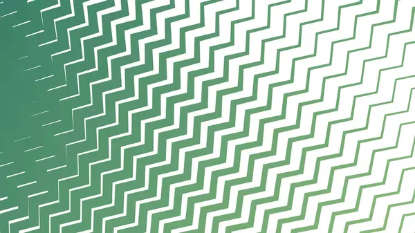Taze ve Enerjik Tasarımlar için Yeşil Zigzag Çizgili Çizgi Deseni Arkaplanı
