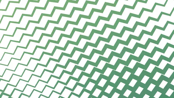 Taze ve Enerjik Tasarımlar için Yeşil Zigzag Çizgili Çizgi Deseni Arkaplanı