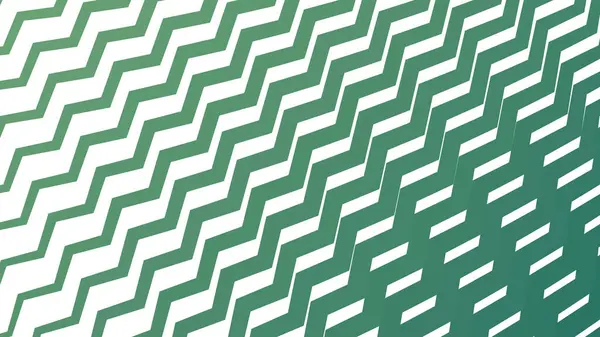 Taze ve Enerjik Tasarımlar için Yeşil Zigzag Çizgili Çizgi Deseni Arkaplanı