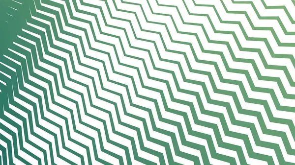 Taze ve Enerjik Tasarımlar için Yeşil Zigzag Çizgili Çizgi Deseni Arkaplanı