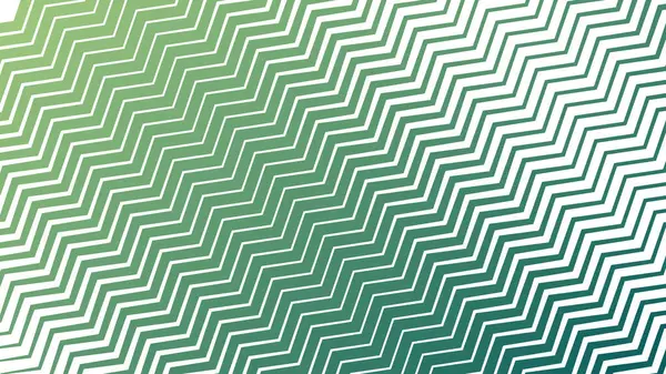 Taze ve Enerjik Tasarımlar için Yeşil Zigzag Çizgili Çizgi Deseni Arkaplanı