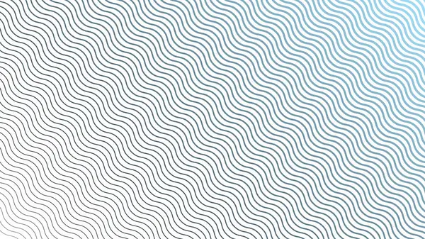 Mavi Çizgili Dalga Çizgisi Soyut Arka Gruplandırma