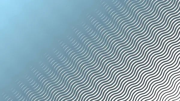 Mavi Çizgili Dalga Çizgisi Soyut Arka Gruplandırma