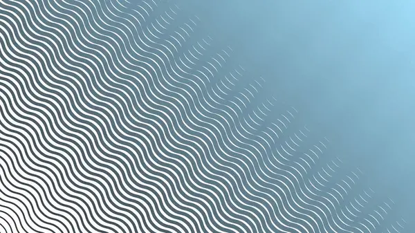 Mavi Çizgili Dalga Çizgisi Soyut Arka Gruplandırma