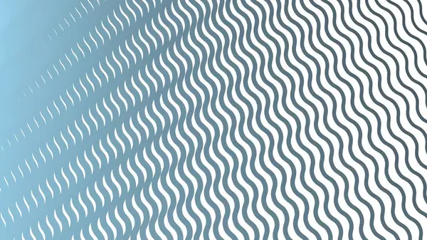 Mavi Çizgili Dalga Çizgisi Soyut Arka Gruplandırma