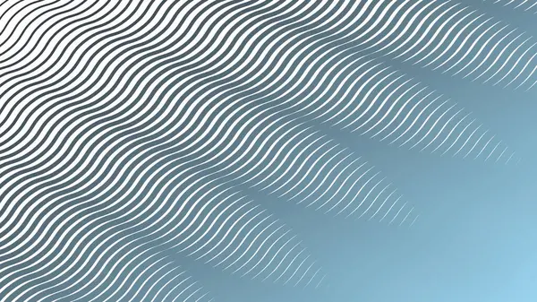 Mavi Çizgili Dalga Çizgisi Soyut Arka Gruplandırma