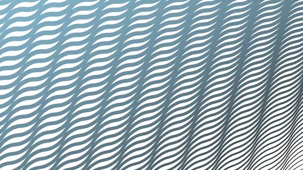 Mavi Çizgili Dalga Çizgisi Soyut Arka Gruplandırma