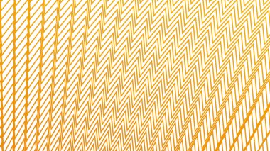 Sarı Turuncu Zig Zag Çizgili Çizgi Çizgisi Soyut Arkaplan