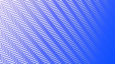 Mavi Zig Zag Çizgileri Çizgi Düzeni Soyut Arkaplan