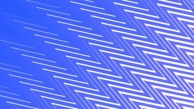 Mavi Zig Zag Çizgileri Çizgi Düzeni Soyut Arkaplan