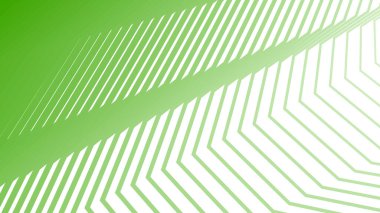 Yeşil Zig zag çizgili çizgi deseni soyut arkaplan
