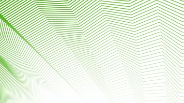 Yeşil Zig zag çizgili çizgi deseni soyut arkaplan