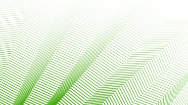 Yeşil Zig zag çizgili çizgi deseni soyut arkaplan