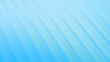 Çizgili dalga çizgisi desenli mavi eğimli arkaplan